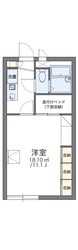 レオパレスジャクリンの物件間取画像